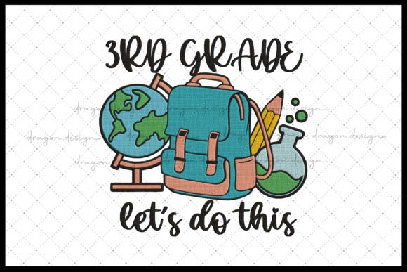 3rd Grade Let's Do This: A Bold Back-to-School Design