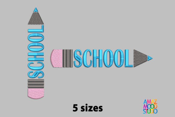 Charming School Pencil for Creative Embroidery
