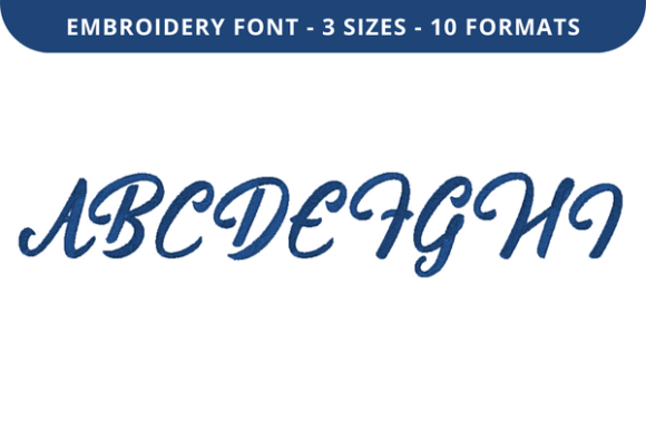 Fenden Font a to I: A Versatile Embroidery Choice