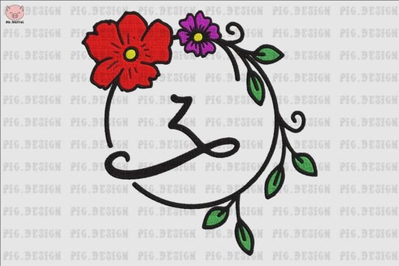 Flower Font Z: A Charming Addition for Your Shop