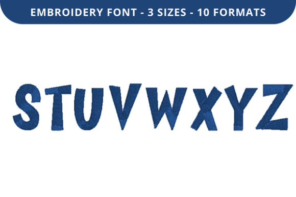 FunnyMan Font S to Z: A Playful Addition for Seasonal Creations