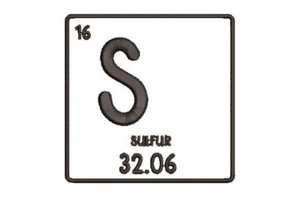 Periodic Table Letter S for Science Enthusiasts