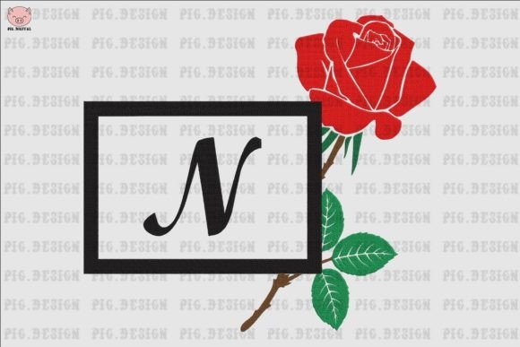 Rose Font N: A Versatile Choice for Seasonal Embroidery